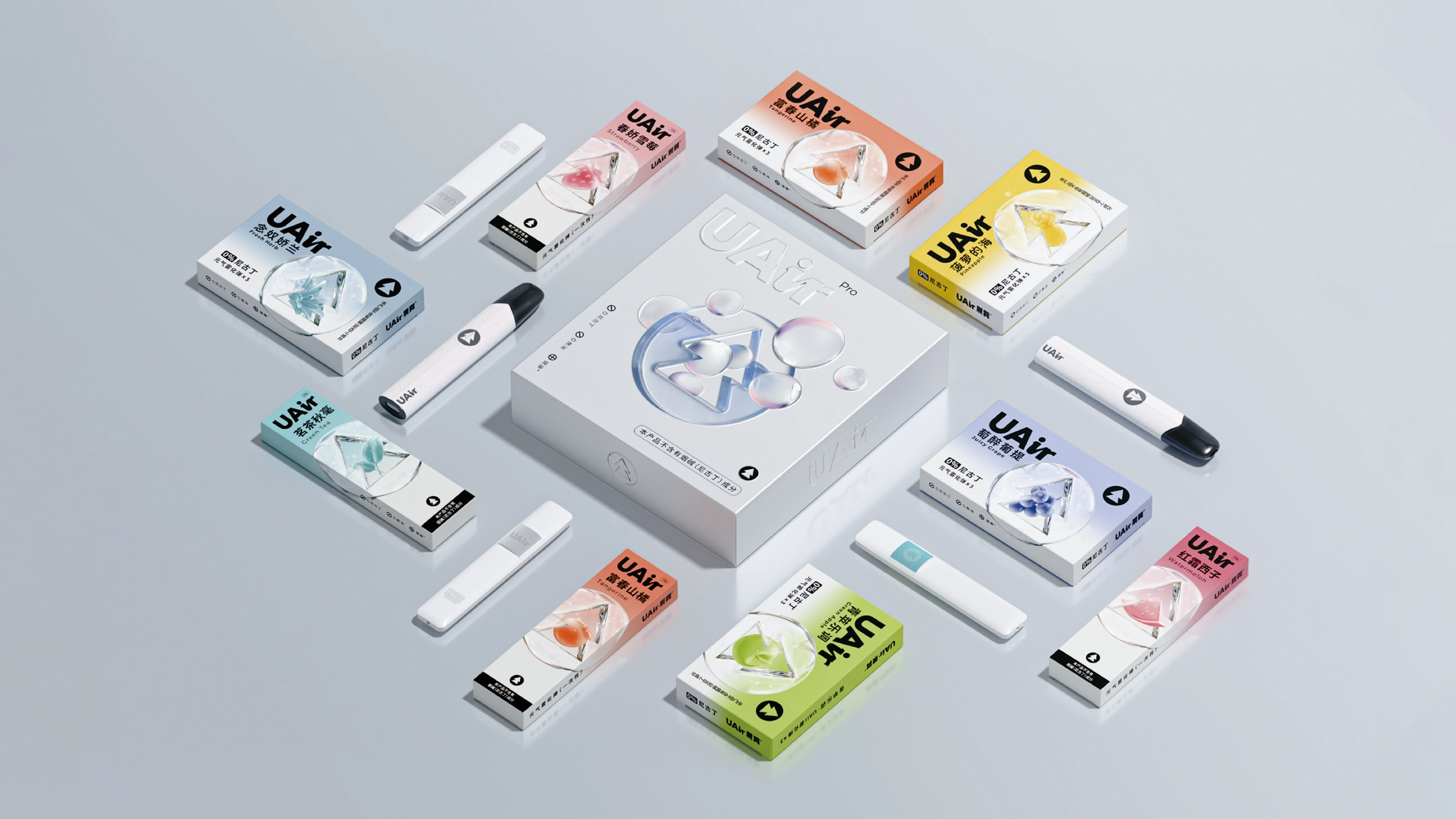 Uair Consumer Brand Identity System Cover