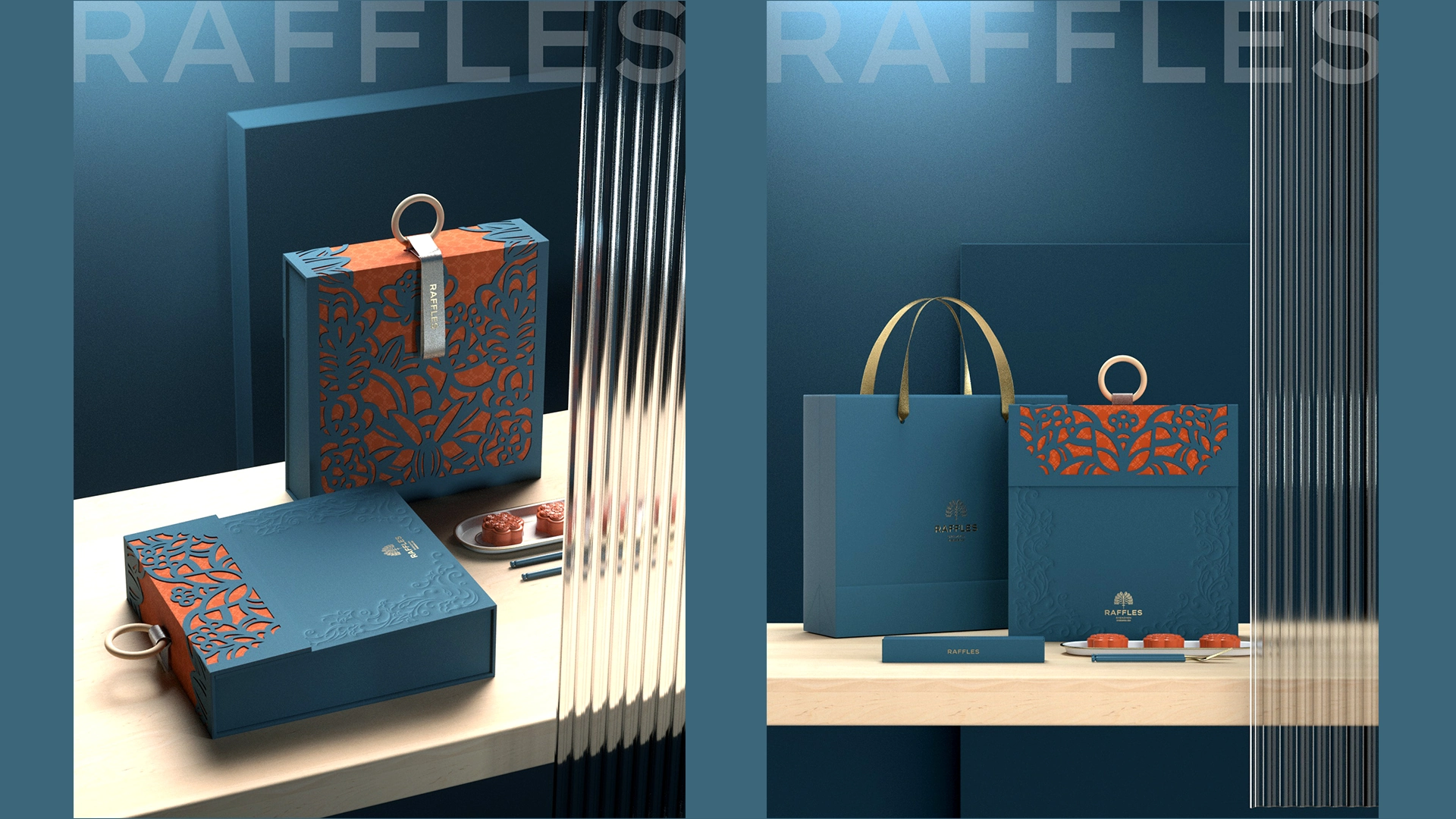 Raffles Moonlit Floral Mid-Autumn Gift Box Image 01