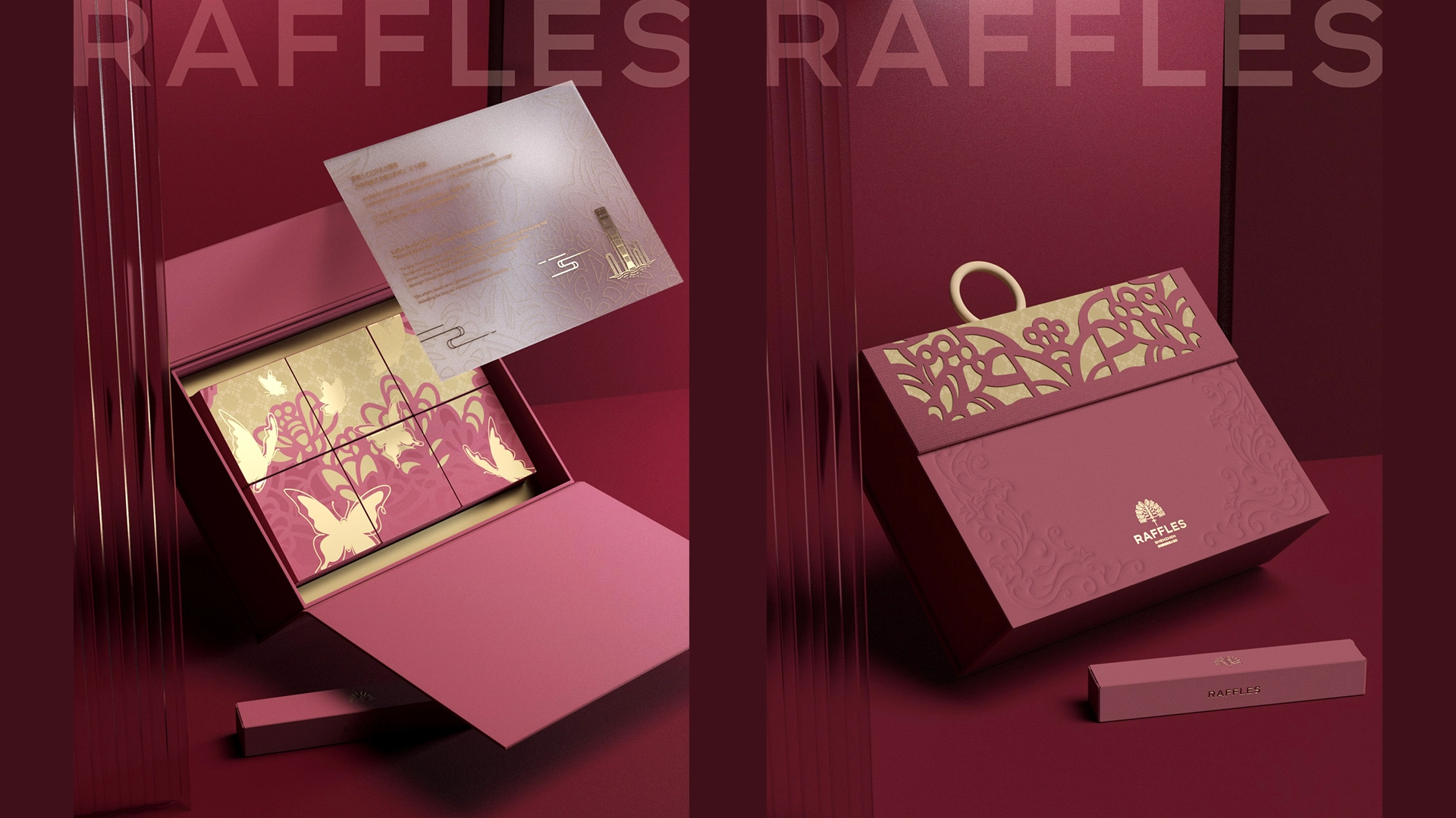 Raffles Moonlit Floral Mid-Autumn Gift Box Image 04