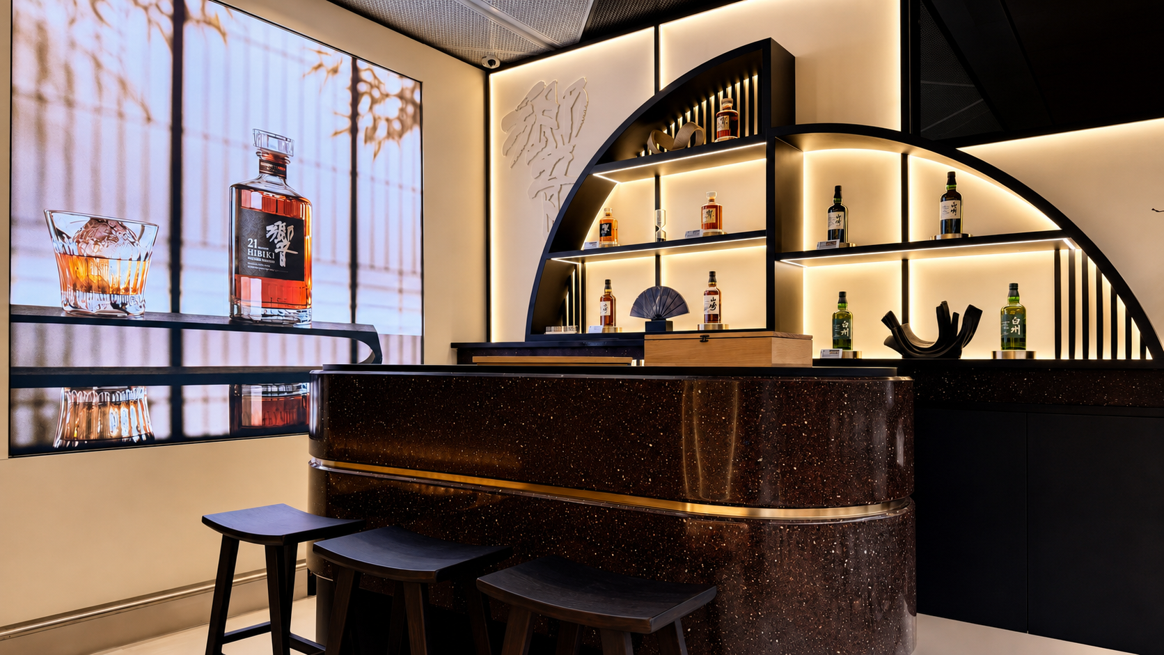 Suntory Airport Duty-Free Space Installation, image 02